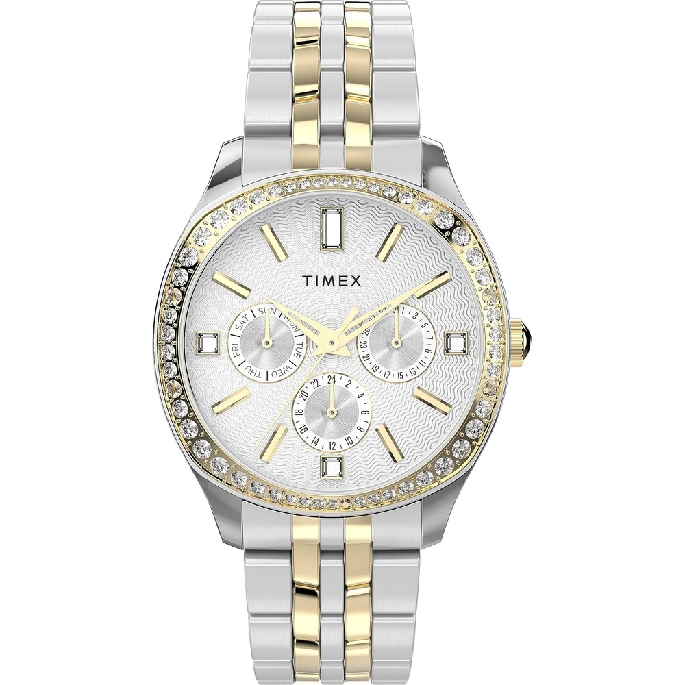 image:imageTimex Womens Ariana 36mm WatchTwoToneSilverToneTwoTone