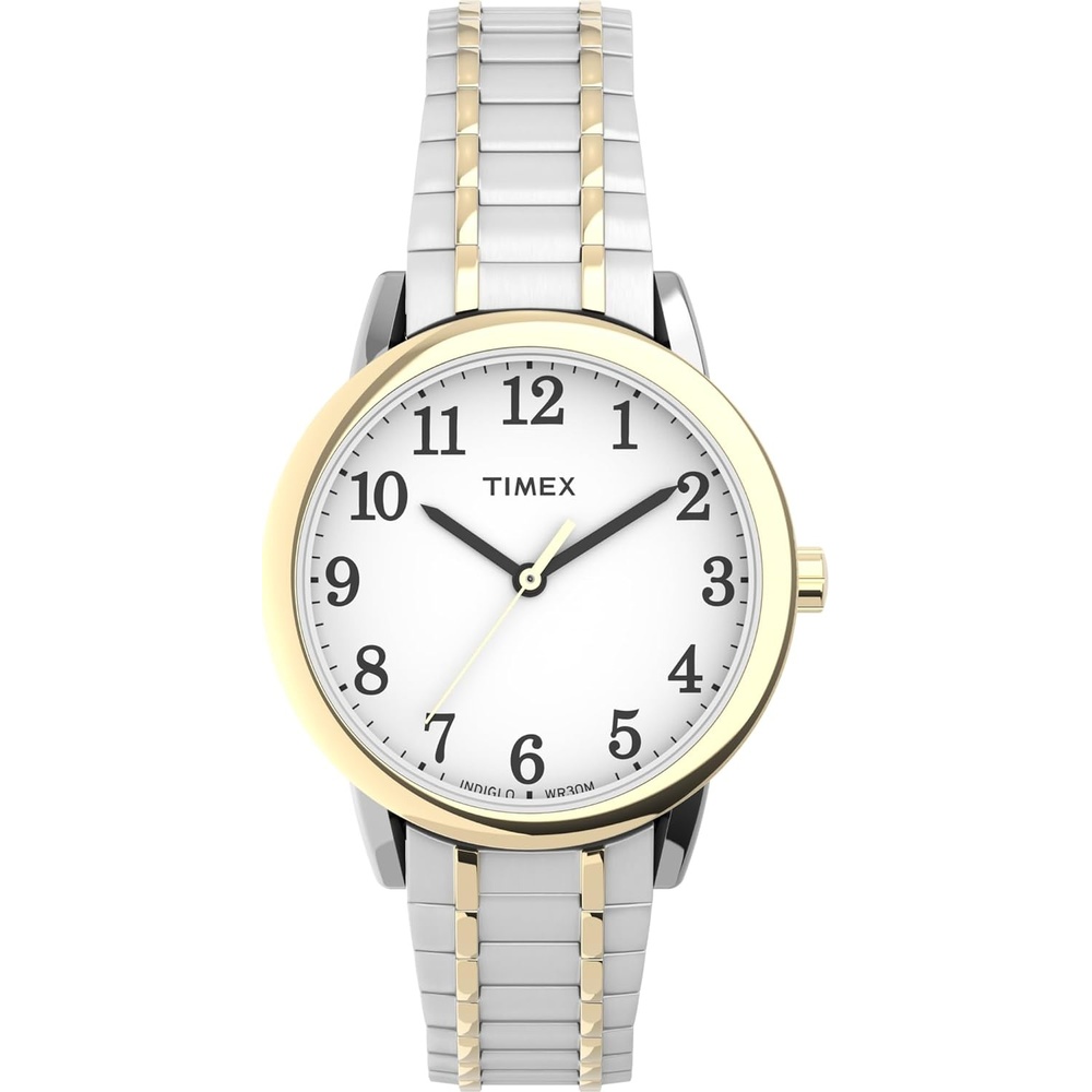 image:imageTimex Womens Easy Reader WatchTwoToneTwoToneWhiteB30mm