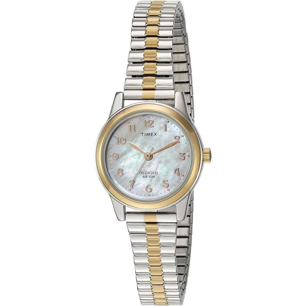 image:imageTimex Womens Essex Ave 25mm WatchTwoToneMOP ExtraLong