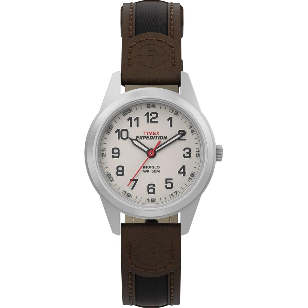 image:imageTimex Womens Expedition Metal Field Mini 26mm WatchBrownBlackNatural