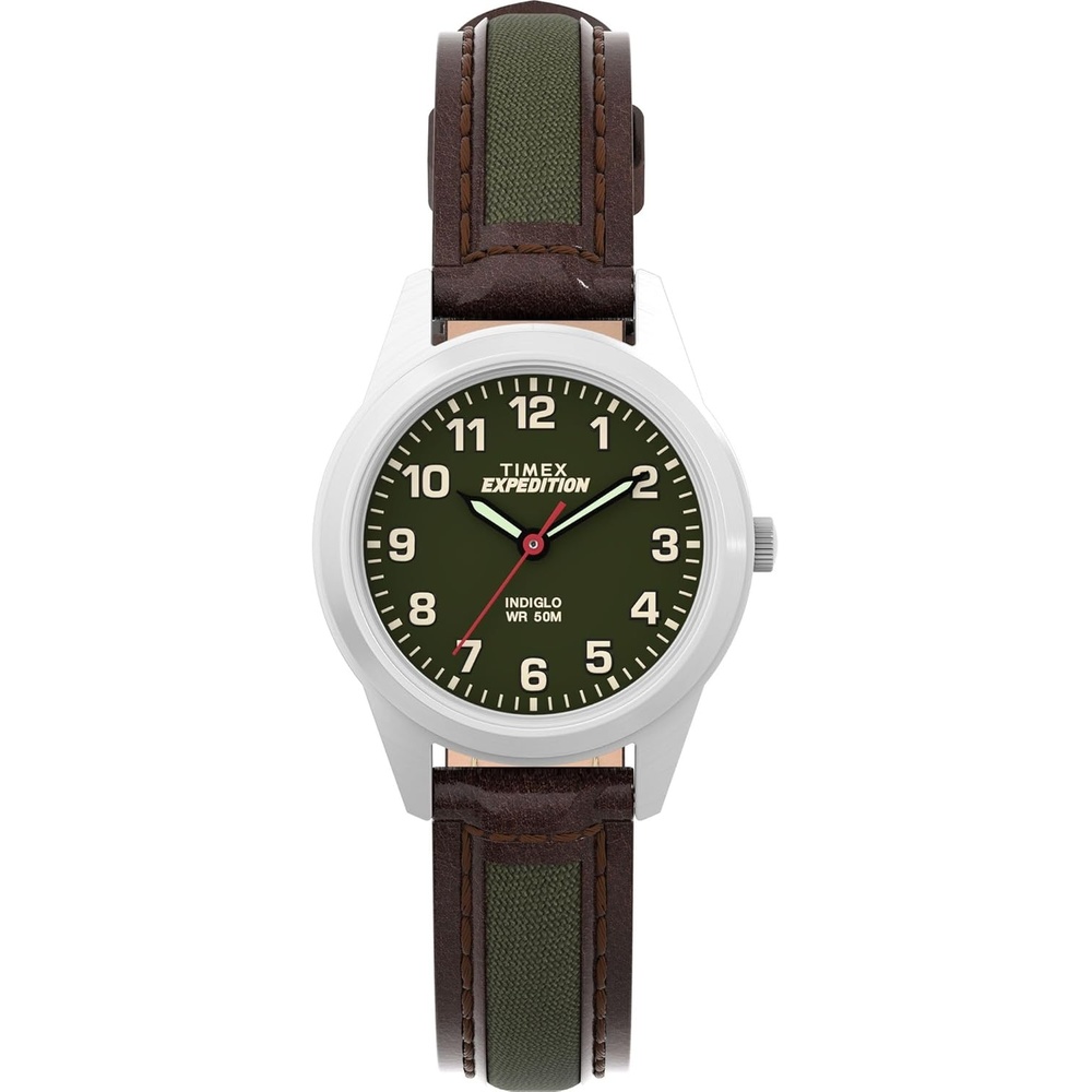 image:imageTimex Womens Expedition Metal Field Mini 26mm WatchBrownGreen