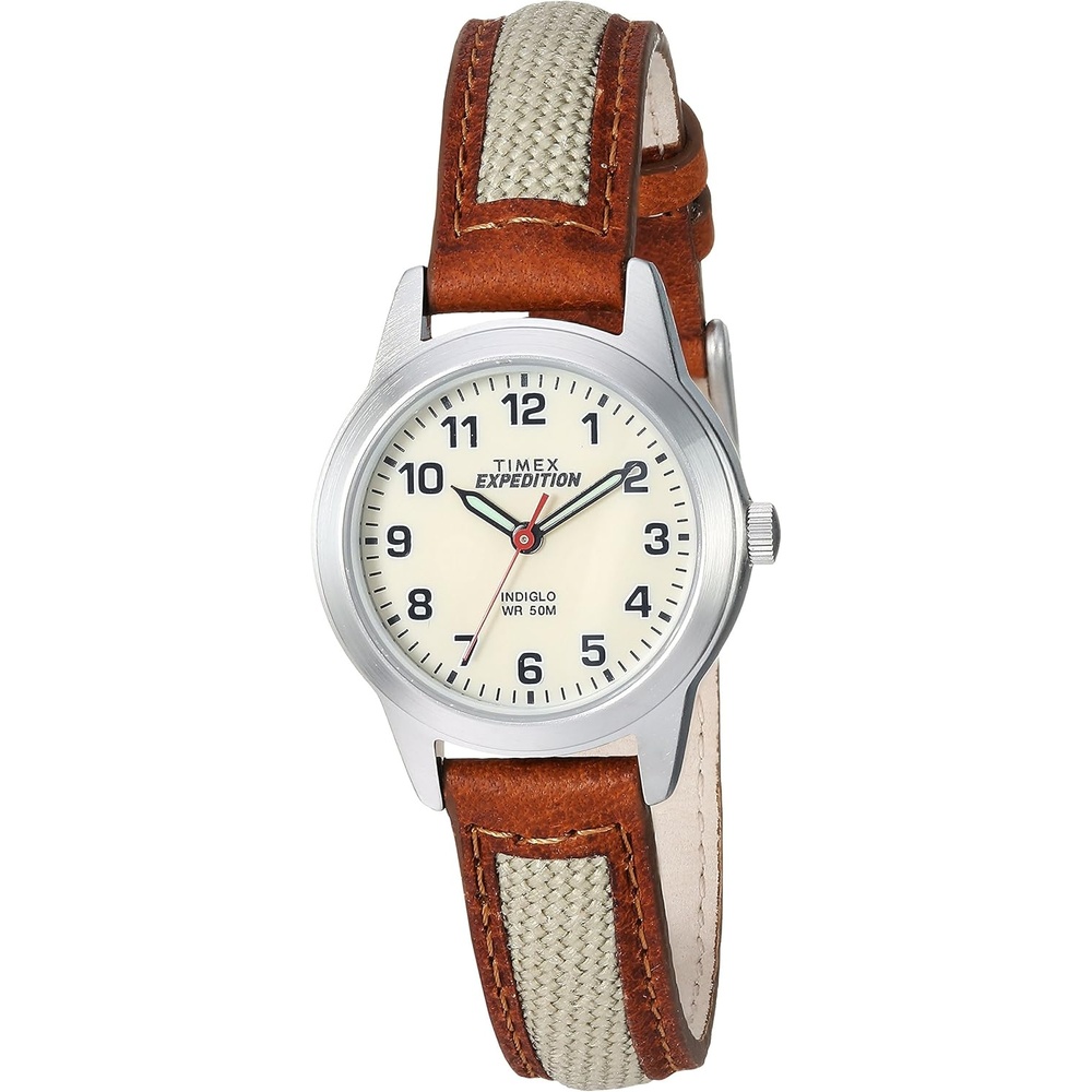 image:imageTimex Womens Expedition Metal Field Mini 26mm WatchBrownNatural