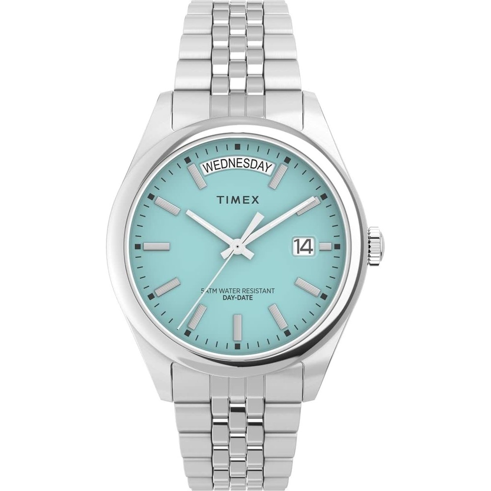 image:imageTimex Womens Legacy 36mm WatchSilverToneBlue