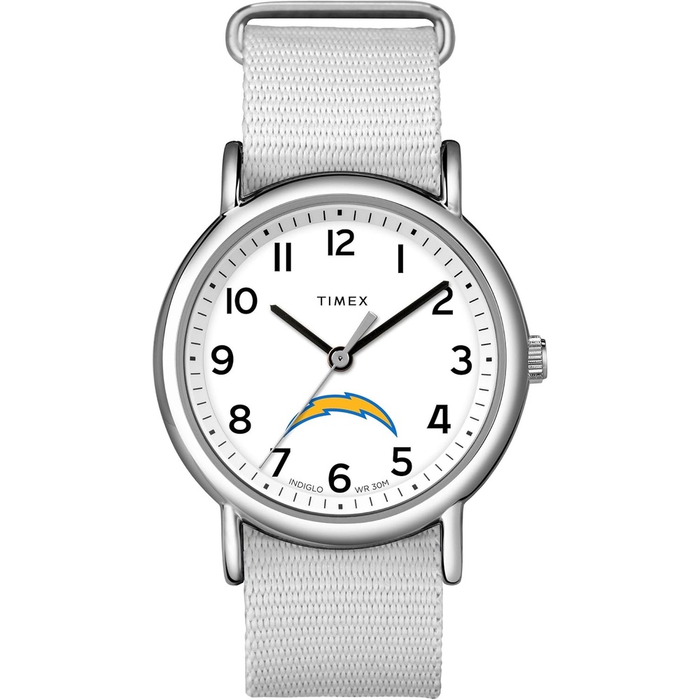 image:imageTimex Womens NFL Weekender 38mm WatchLos Angeles Chargers