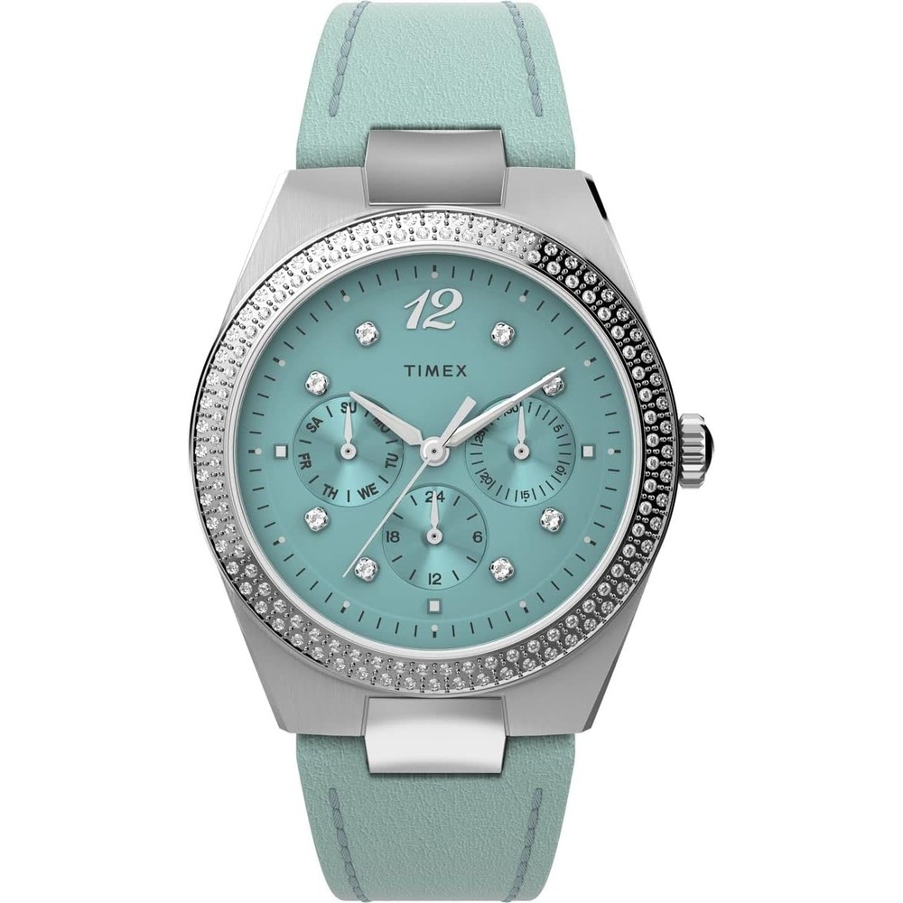 image:imageTimex Womens Simone Multifunction 38mm WatchBlueBlue