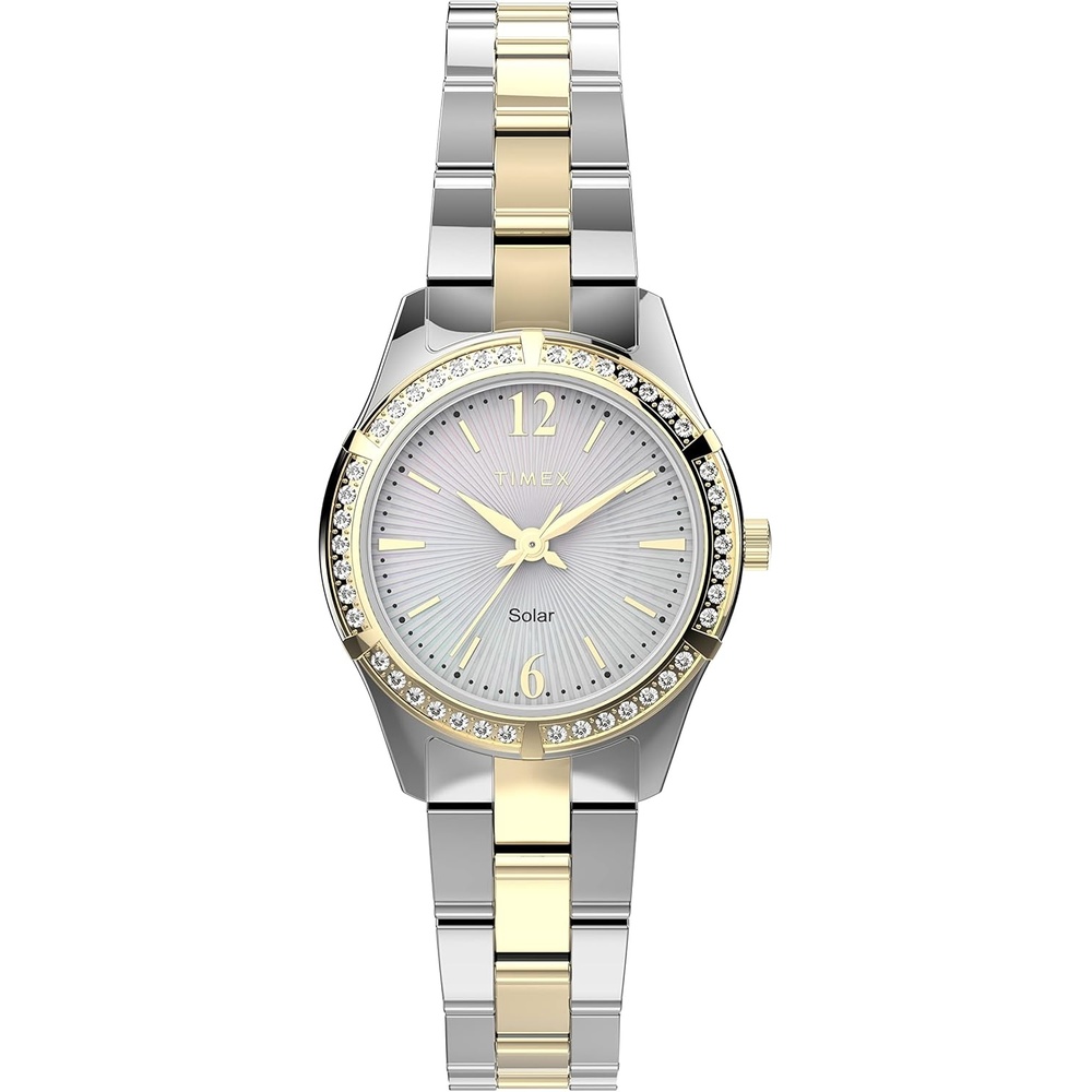 image:imageTimex Womens Solar Premium Dress 28mm WatchTwoTone