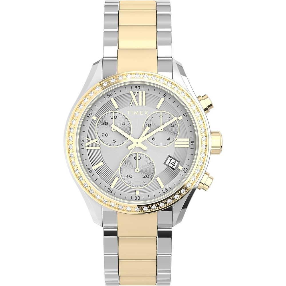 image:imageTimex Womens Standard Chronograph 38mm WatchTwo Tone