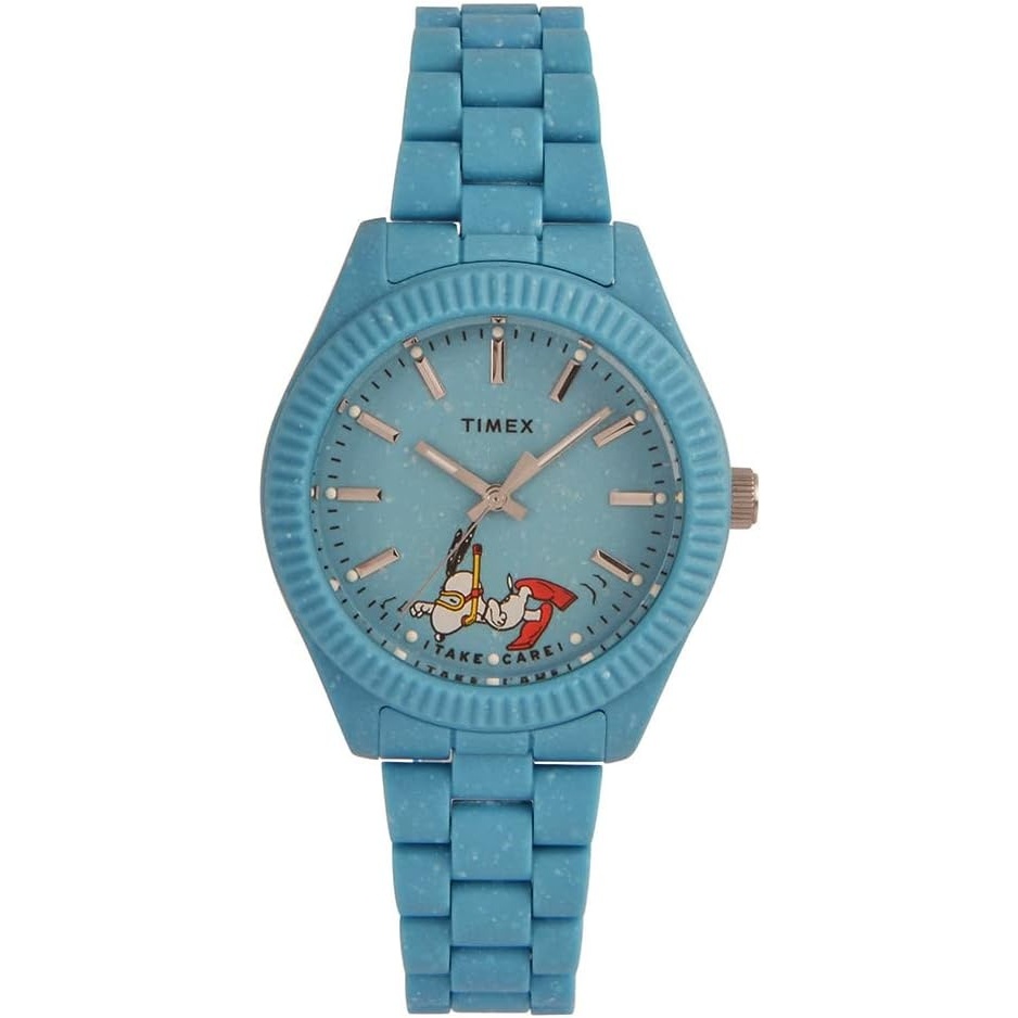 image:imageTimex Womens Waterbury Ocean Recycled Plastic 37mm WatchBlueDial