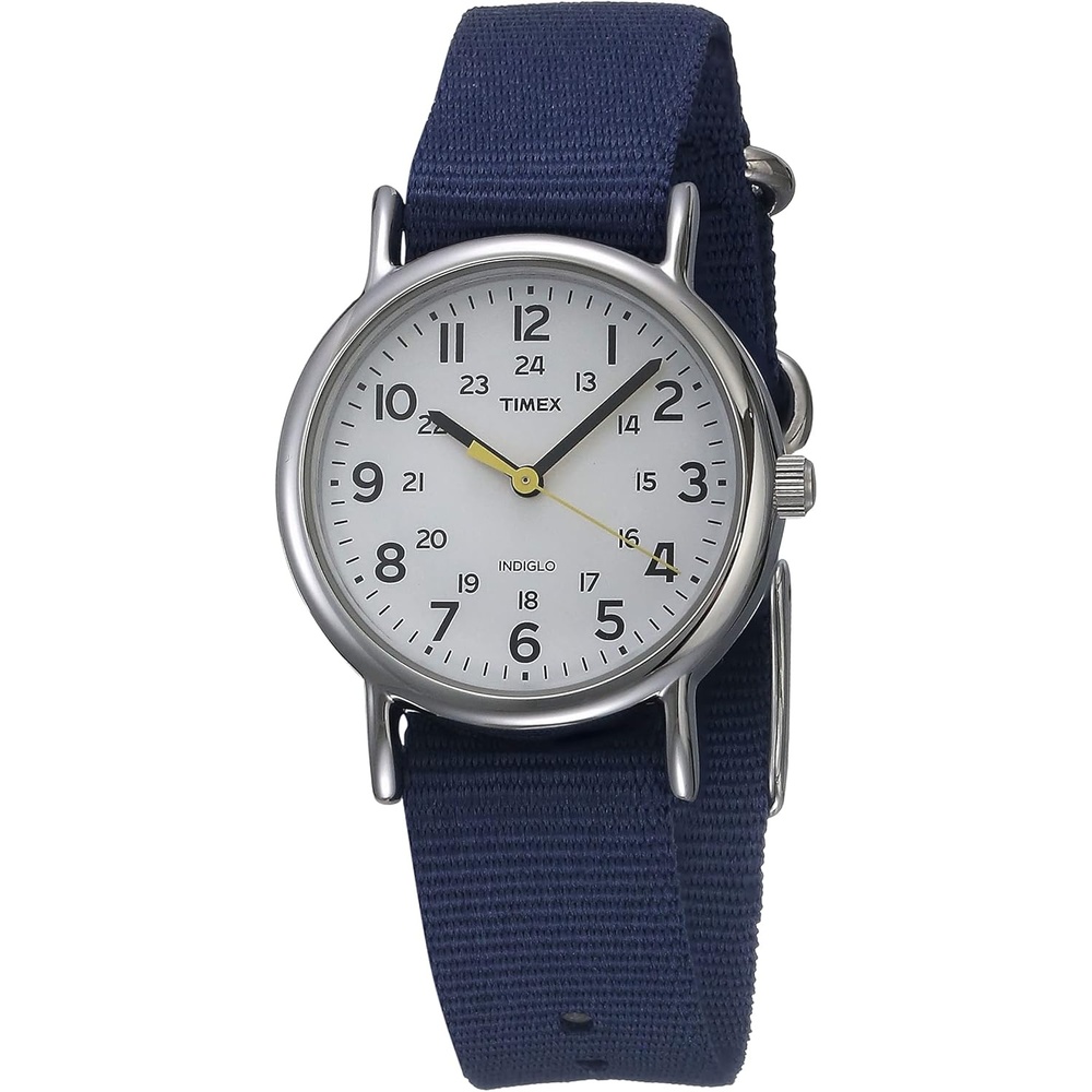 image:imageTimex Womens Weekender 31mm WatchBlueWhiteSilverTone