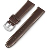 Dark Brown/Silver-Tone