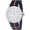Blue/White/Silver-Tone