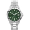 Stainless Steel/Stainless Steel/Green