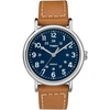 Tan/Blue/Silver-Tone