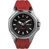 Red/Black/Silver-Tone