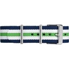 Blue/White/Green Nylon