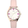 Pink/White/Rose Gold-Tone
