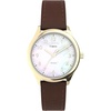 Brown/Gold-Tone/Mother of Pearl/32mm