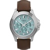 Brown/Silver-Tone/Blue