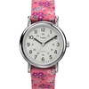 Pink/White/Silver-Tone