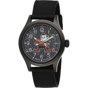 Men’s NFL Scout 40mm Quartz Fabric Strap(Cleveland Browns)