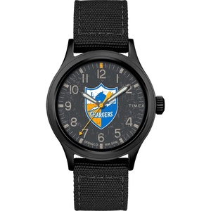 Men’s NFL Scout 40mm Quartz Fabric Strap(Los Angeles Chargers)