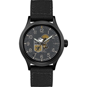 Men’s NFL Scout 40mm Quartz Fabric Strap(New Orleans Saints)