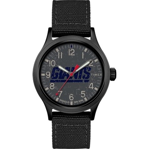 Men’s NFL Scout 40mm Quartz Fabric Strap(New York Giants)