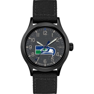 Men’s NFL Scout 40mm Quartz Fabric Strap(Seattle Seahawks)