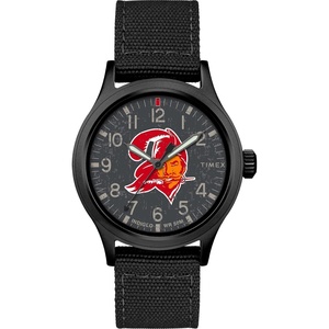 Men’s NFL Scout 40mm Quartz Fabric Strap(Tampa Bay Buccaneers)