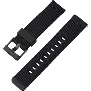 Timex 22mm Fabric Quick-Release Strap – Black Winter Camo with Black Buckle(Black/Black)