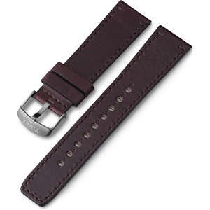 Timex 22mm Fabric Quick-Release Strap – Black Winter Camo with Black Buckle(Brown/Silver-Tone)