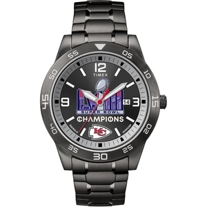 Timex Men’s Acclaim 42mm Super Bowl LVIII Champions Watch – Kansas City Chiefs