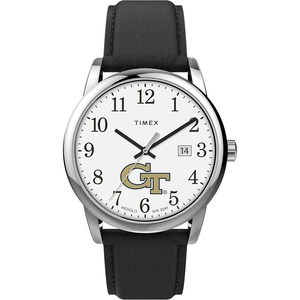 Timex Men’s Collegiate Easy Reader 38mm Watch(Georgia Tech Yellow Jackets)