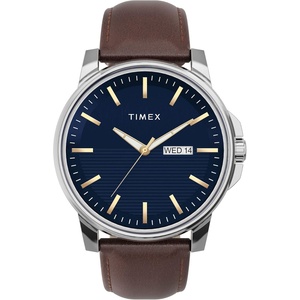 Timex Men’s Dress 45mm Watch(Brown)