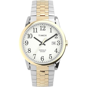 Timex Men’s Easy Reader Watch(Two-Tone/Two-Tone/White/38mm)