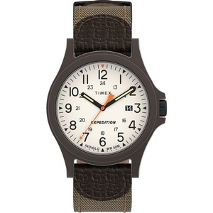 Timex Men’s Expedition Acadia Full Size Watch(Brown/Brown/Natural)