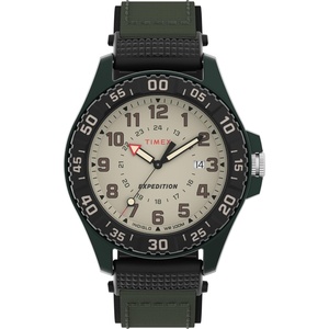 Timex Men’s Expedition Acadia Full Size Watch(Green/Green/Natural)