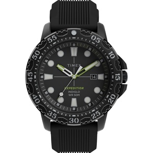 Timex Men’s Expedition Gallatin 45mm Watch(Black/Black/Black)