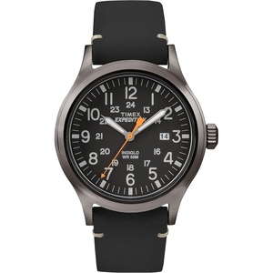Timex Men’s Expedition Scout 40mm Watch(Black/Black/Gray)
