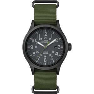 Timex Men’s Expedition Scout 40mm Watch(Green/Black/Black)