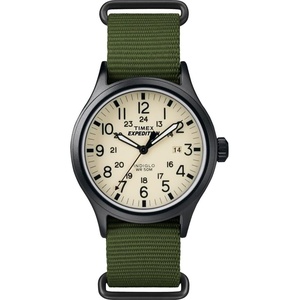 Timex Men’s Expedition Scout 40mm Watch(Green/Natural/Black)