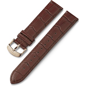 Timex Men’s IQ+ Move 20mm Quick-Release Leather Strap(Brown Croco/Rose Gold-Tone)