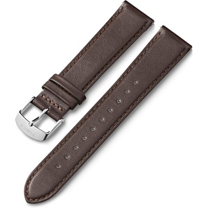 Timex Men’s IQ+ Move 20mm Quick-Release Leather Strap(Brown Stitched/Silver-Tone)