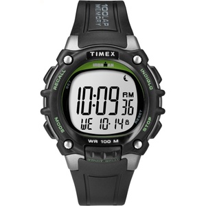 Timex Men’s Ironman Triathlon Classic 100 44mm Watch(Black/Green)
