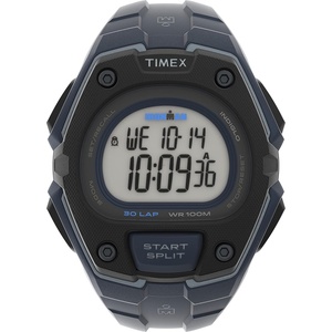 Timex Men’s Ironman Triathlon Classic 30 Oversized 45mm Watch(Blue/Gray)