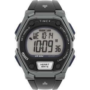 Timex Men’s Ironman Triathlon Classic 43mm Watch(Black/Digital/Gray/Gray)