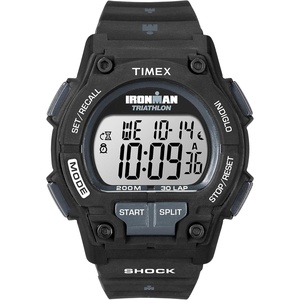 Timex Men’s Ironman Triathlon Endure 30 Shock 42mm Watch(Black)