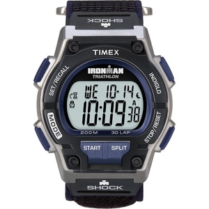 Timex Men’s Ironman Triathlon Endure 30 Shock 42mm Watch(Dark Blue)