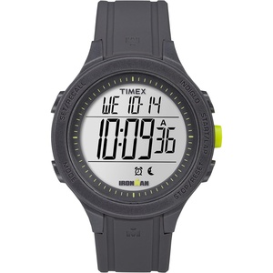 Timex Men’s TW5M14500 Ironman Essential 30 Black/Lime Silicone Strap Watch