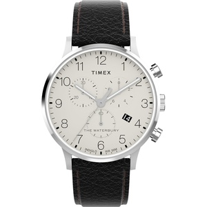 Timex Men’s Waterbury Classic 40mm Watch(Black)